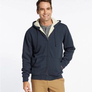 Mens L.L.Bean Heavyweight Zip Up Hoodie